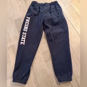 Fresno State Navy Sweatpants-SZ- SMALL Hype & Vice